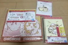 一番くじ　ちいかわ〜みんなでラーメン〜 FGH賞 タオル、ラバーマスコット等