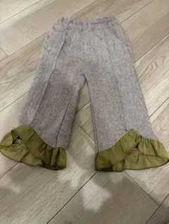 しまむら　RELA キッズ　フレア　パンツ