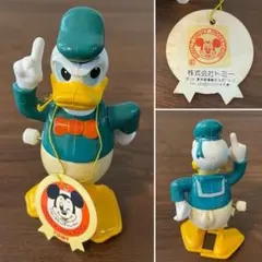 【ジャンク】DISNEY WALKING TOMY ドナルドダック フィギュア