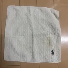 Polo Ralph Lauren タオルハンカチ ホワイト