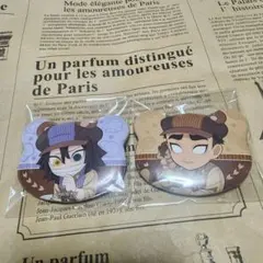 鬼滅の刃　伊黒　悲鳴嶼　缶バッジ