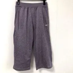 未使用☆ダンロップ パープル クロップドジョガーパンツ Lのサムネイル