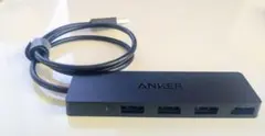 Anker USB3.0 ウルトラスリム 4ポート ハブ 60cm 高速転送