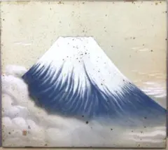 高山辰雄、【富士】、希少な額装用画集より、新品額装付、状態良好