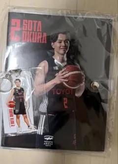 アルバルク東京 くじ 大倉颯太 フォトアルバム＆アクリルキーホルダーのサムネイル