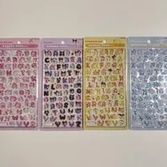 サンリオ ボンボンドロップシール アルファベット 4種 正規品