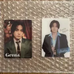 Travis Japan 松田元太 ‘s travelers トレカ2枚