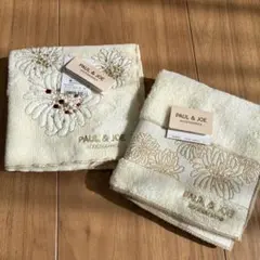 新品未使用　ポール&ジョー　ハンカチ　２枚セット