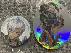 にじさんじ イブラヒム 7周年 art OS 特典 ホログラムステッカー缶バッジ