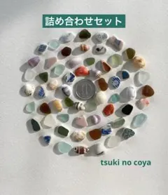 シーグラス　シー陶器　貝殻　DEC-84