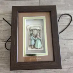 シャドーボックスAnton Pieck 夫婦24x20cm