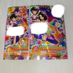 アイカツフレンズ　カード　2枚セット
