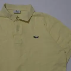 A62.LACOSTE ラコステ 半袖ポロシャツ イエローのサムネイル