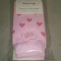 再値下げ！Babylegs★レッグウォーマー★ピンクハート柄