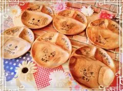 コロコロ様ご確認　名入れランチプレートbアカシア×6