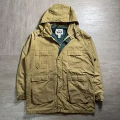【70's】USA製　Woolrich ナイロンジャケット　ベージュ　Lサイズ