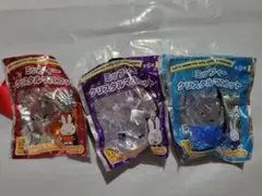 ミッフィークリスタルマスコット 3色セット