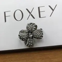 試着のみ♡ FOXEY キラキラ ブローチ フォクシーのサムネイル
