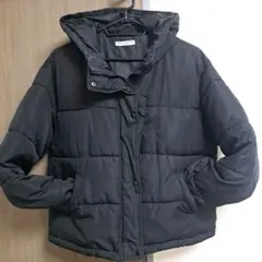 CLASSICAL ELF フード付きダウンジャケット ブラック