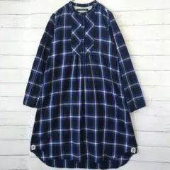 サニークラウズ チェックワンピース MT トールサイズ 綿99%