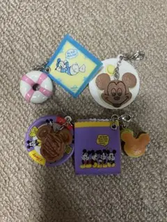 【希少】TDR ディズニー　パークフード　チャーム　キーチェーン　ストラップ