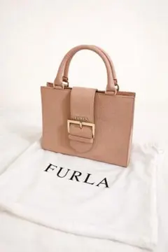 美品 FURLA フルラ フロー S ショルダーバッグ 2way 保存袋付き