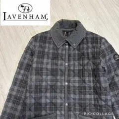 m*i様 LAVENHAM ラベンハム チェック柄 キルティングジャケット 34