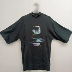 Y-3 半袖Tシャツ　後ろにジップ　タートルネック　希少のサムネイル