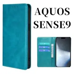 AQUOS SENSE9 スリム アクオス カバー センス9 ケース 手帳型