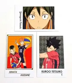 キャラポトレ ハイキュー！！２ ３枚セット