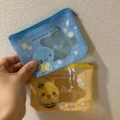 しずくちゃん ハニーちゃん クリアポーチ ガチャガチャ