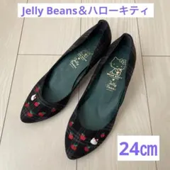 JELLY BEANS ハローキティ　コラボ　パンプスのサムネイル