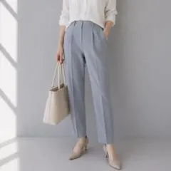 セオリー［S］大人上品◎日本製◎ストレッチ性◎センタープレステーパードスラックス