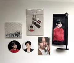 bts 防弾少年団 ジョングク グッズ まとめ売り 缶バッジ フラッグ