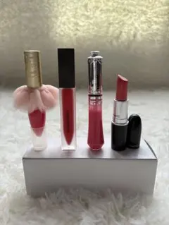 デパコス 口紅4点セット｜ジルスチュアート バーバリー MAC 他