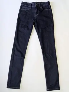 ユニクロ　ウルトラストレッチ　スキニージーンズ　25インチ　インディゴブルー美品