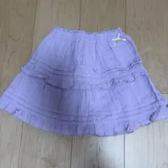 Pupil House 薄紫 スカート 120サイズ