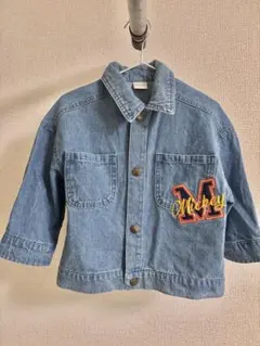 tutafuta ミッキーマウス デニムジャケット 95cm