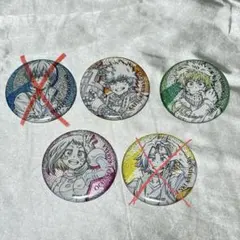 ヒロプラ TD グリッター 缶バッジセット