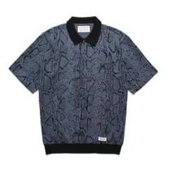 WACKO MARIA JACQUARD KNIT POLO SHIRTのサムネイル