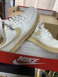 NIKE Air Force 1 ホワイト/ベージュ