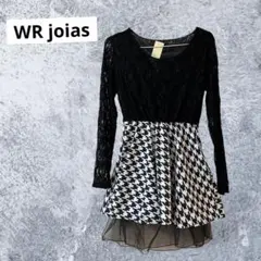 【週末値下げ】WR joias 小花柄切替レースチュニック