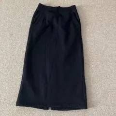 ユニクロソフトボアスウェットスカート スリット入り　XSサイズ