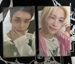 Stray Kids リアルタッチフォトカード 2枚セット