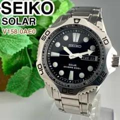 [日本製]SEIKO PROSPEX ソーラー 腕時計 V158-0AE0 美品