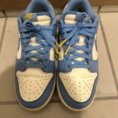 ナイキダンクLOW ターコイズブルー ホワイト スニーカー 25センチ 