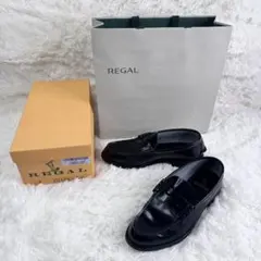 【1月31日購入】リーガル ローファー 2177 ブラック 26.5