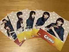 欅坂46 CRUNKYクリアファイル 5枚セット