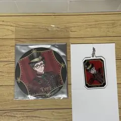 【ツイステ】オーマイカフェ トレイ 2点セット(アクキー・コースター)