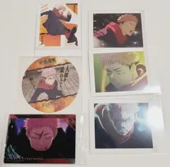 呪術廻戦 渋谷事変 ぱしゃこれ 第6弾 虎杖悠仁 ウエハースカード コースター